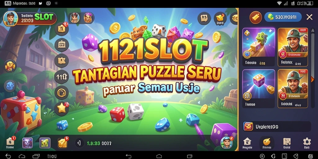 Tampilan gameplay 1121SLOT yang menarik dan menantang.