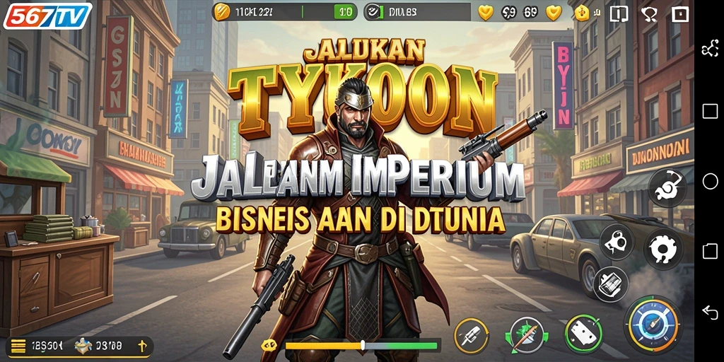 Tampilan gameplay interaktif dalam 567TV yang penuh strategi.