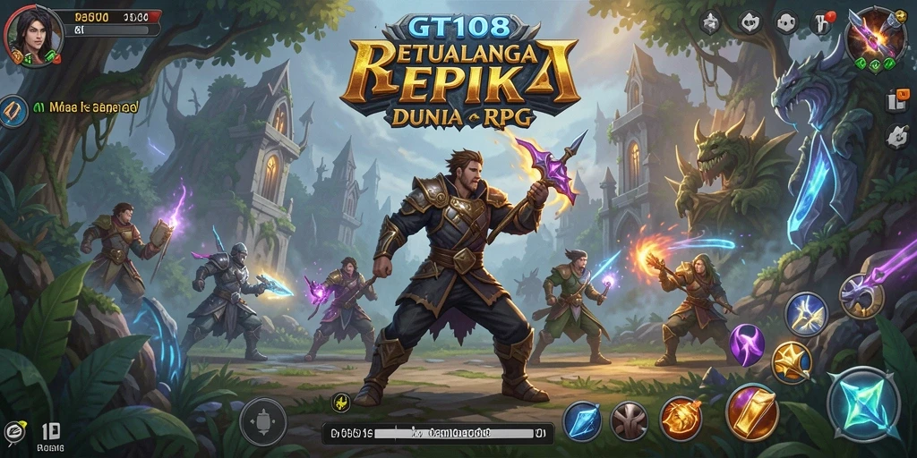 Gameplay GT108 yang menakjubkan dalam dunia RPG.