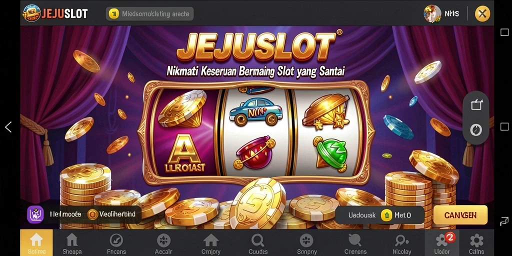 Tampilan menarik dari gameplay JEJUSLOT yang seru.
