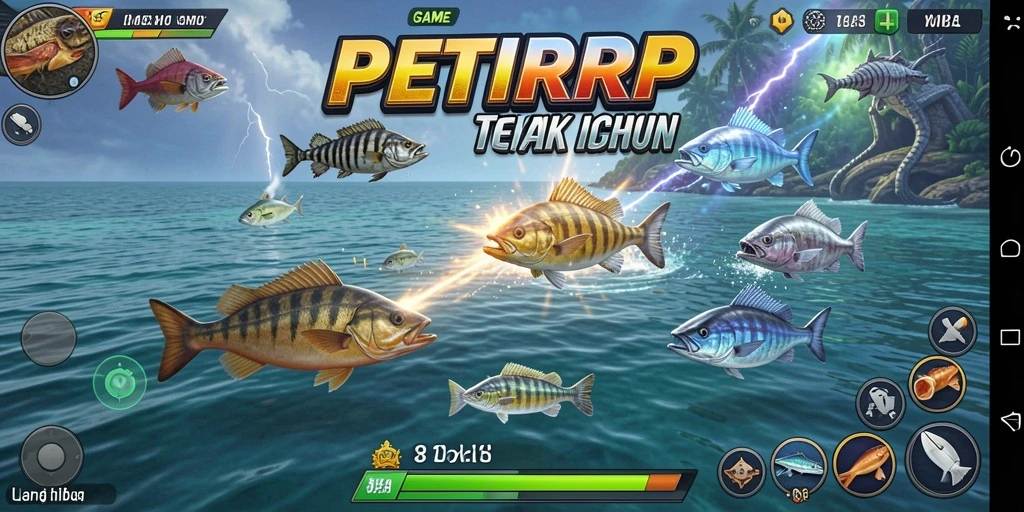 Gameplay seru menembak ikan di PETIRRP.