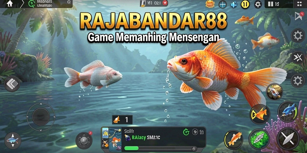 Gameplay memancing yang seru dan menantang di RAJABANDAR88.