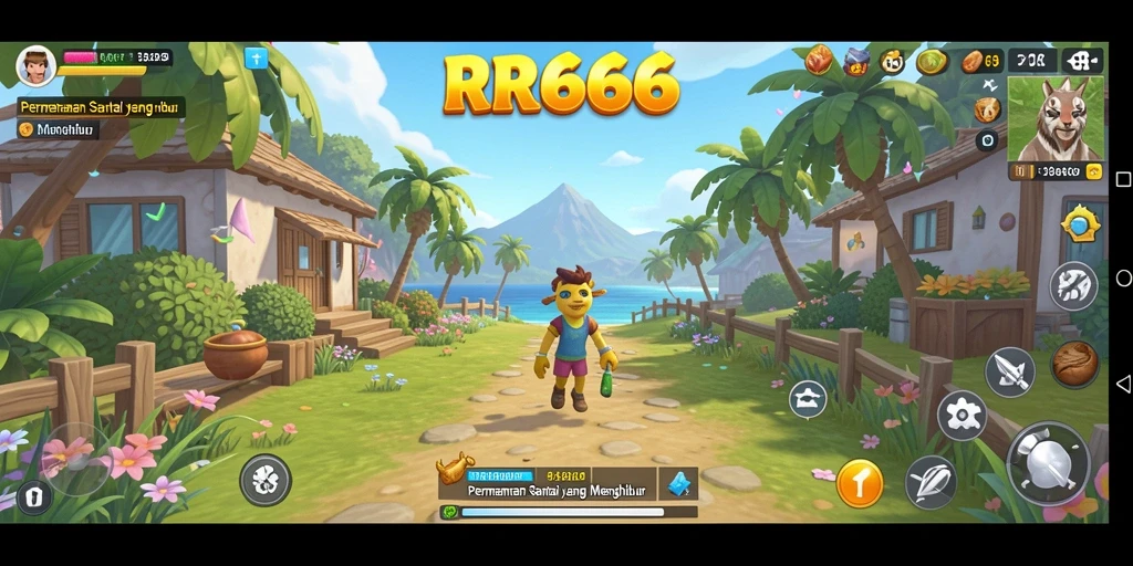 Screenshot gameplay <strong>RR666</strong> yang menampilkan aksi seru dan grafis menarik.