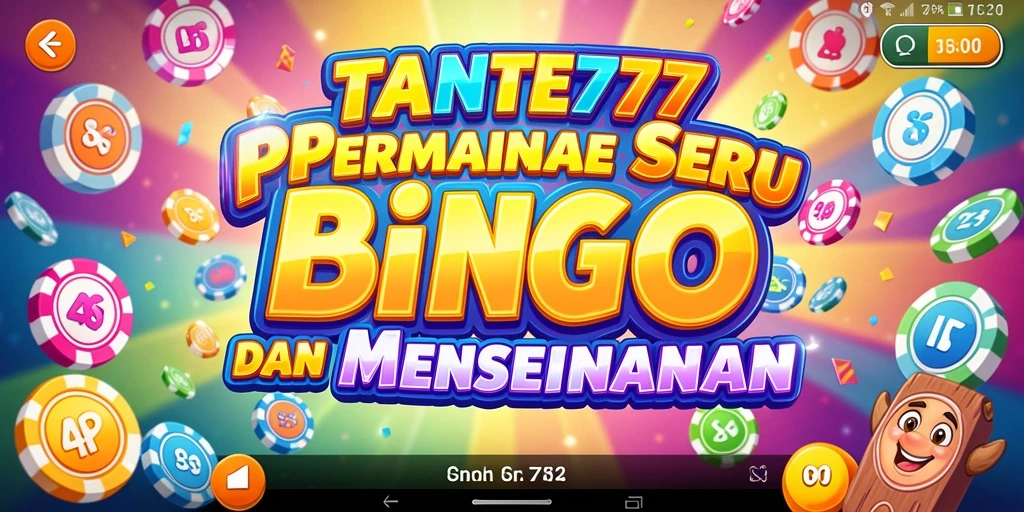 Tampilan menarik gameplay Bingo di TANTE777.