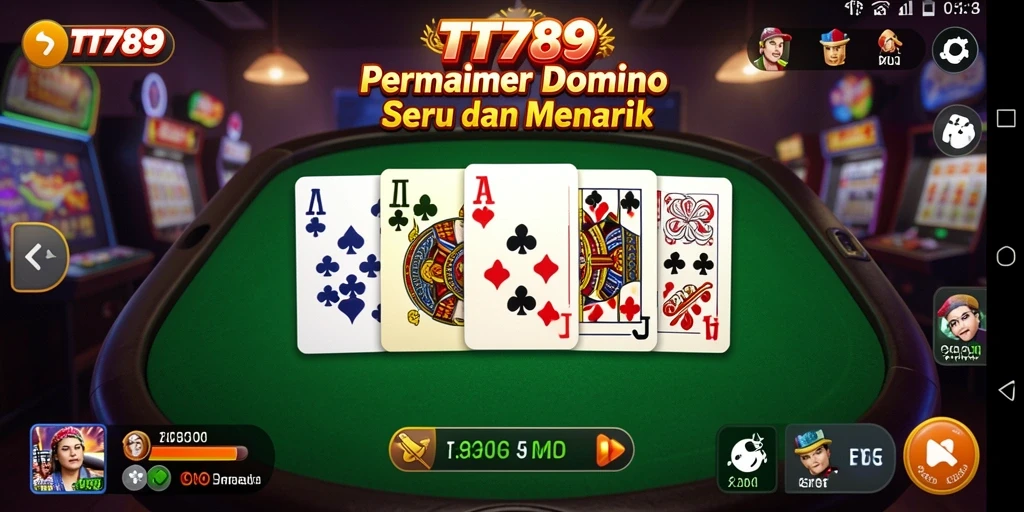 Screenshot gameplay TT789 yang menampilkan aksi seru permainan Domino.
