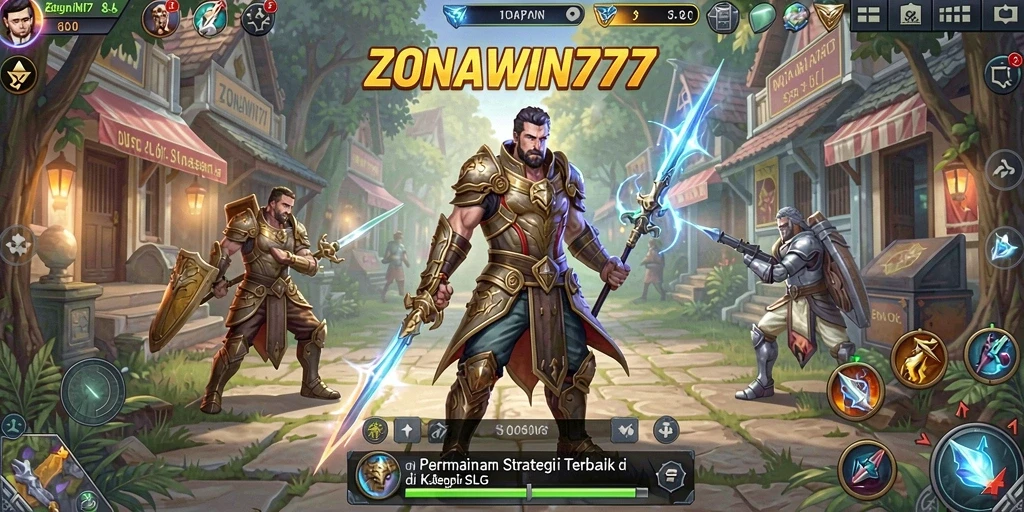 Tampilan gameplay menegangkan dalam ZONAWIN777 dengan strategi yang cerdas.