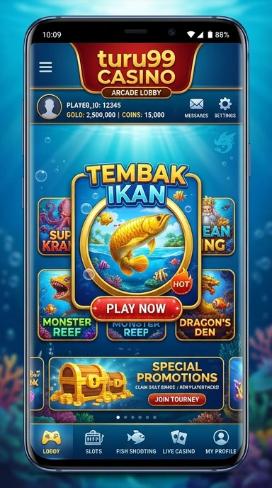 Menunjukkan koleksi aplikasi populer yang tersedia di turu99.
